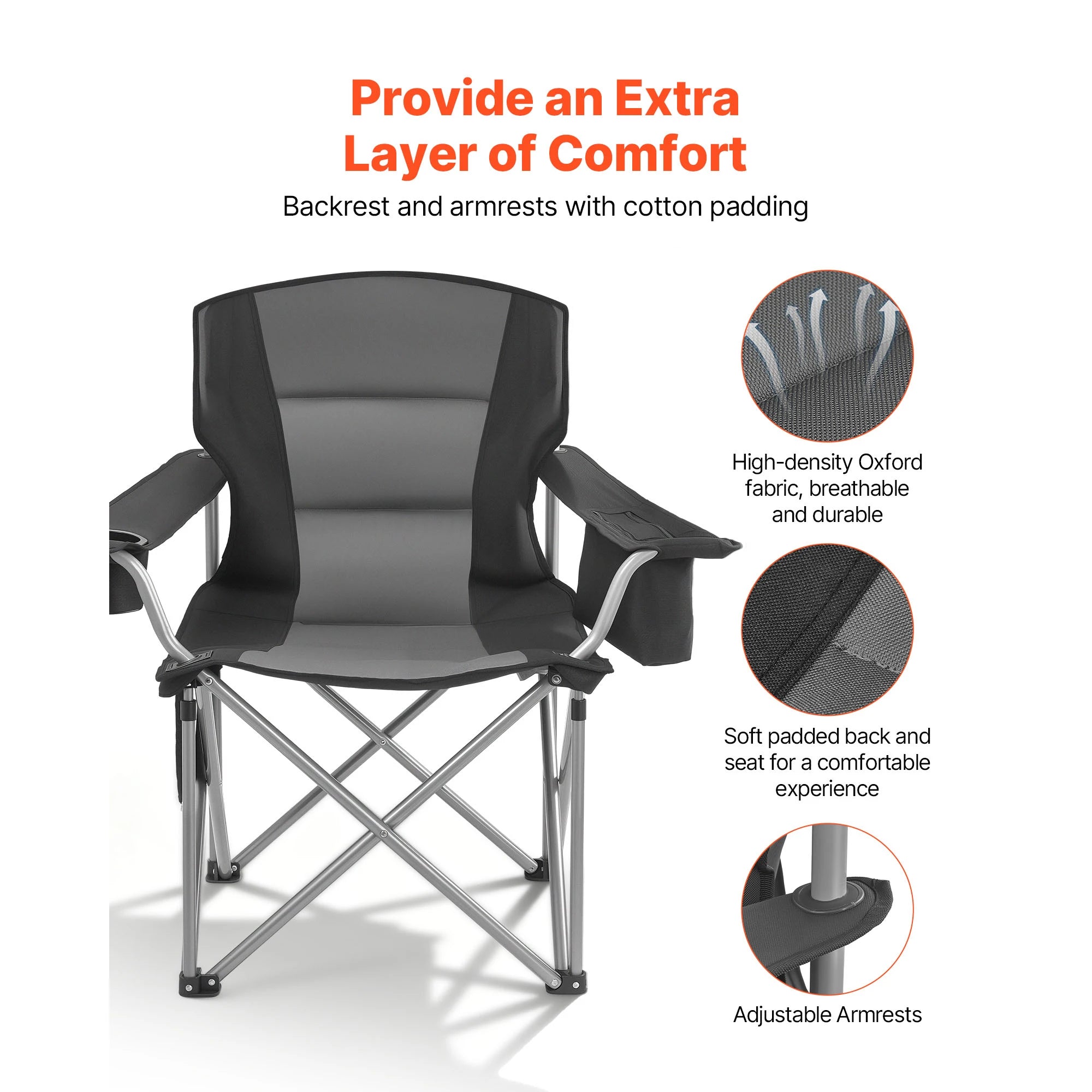 2Pack Oversized Camping Chairs