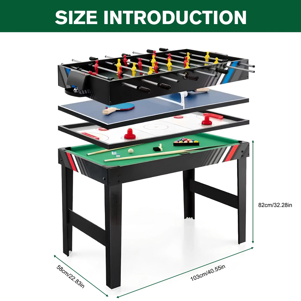 Game Table 4 in 1 for Friends & Family