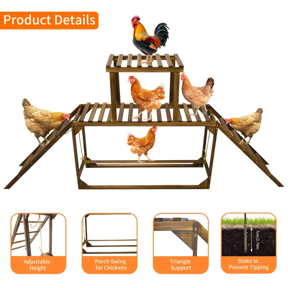 Solid Wood Chicken Coop