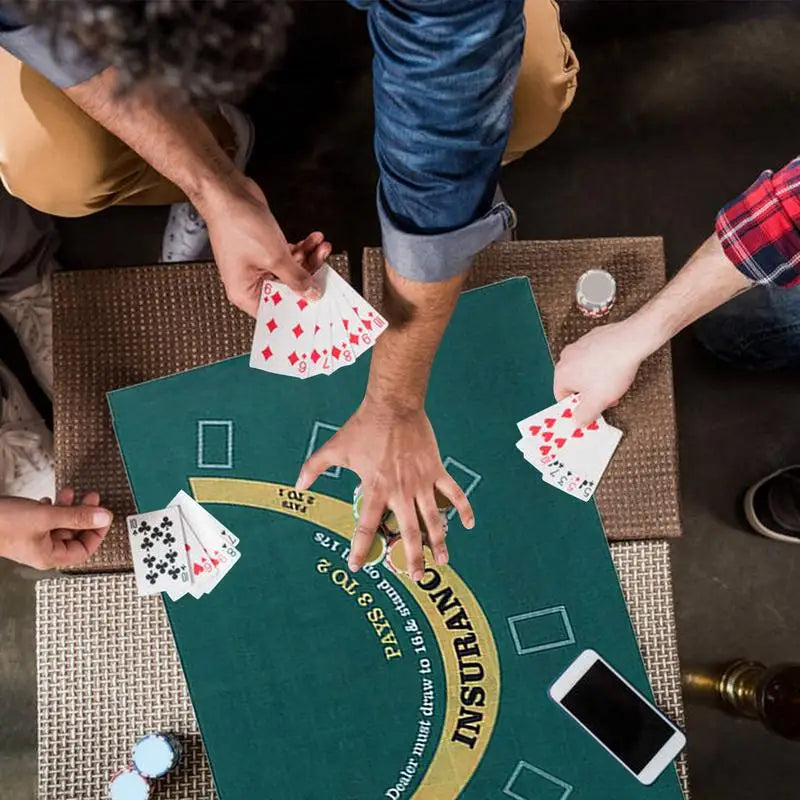 Double-sided Poker Layout Mat