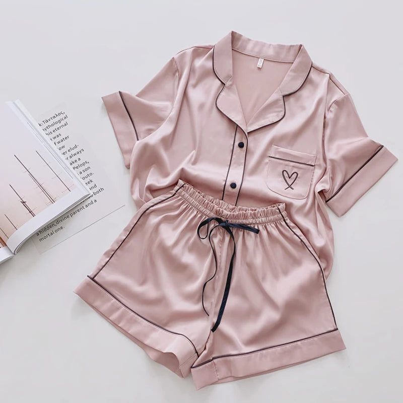 Summer Silk Pajamas
