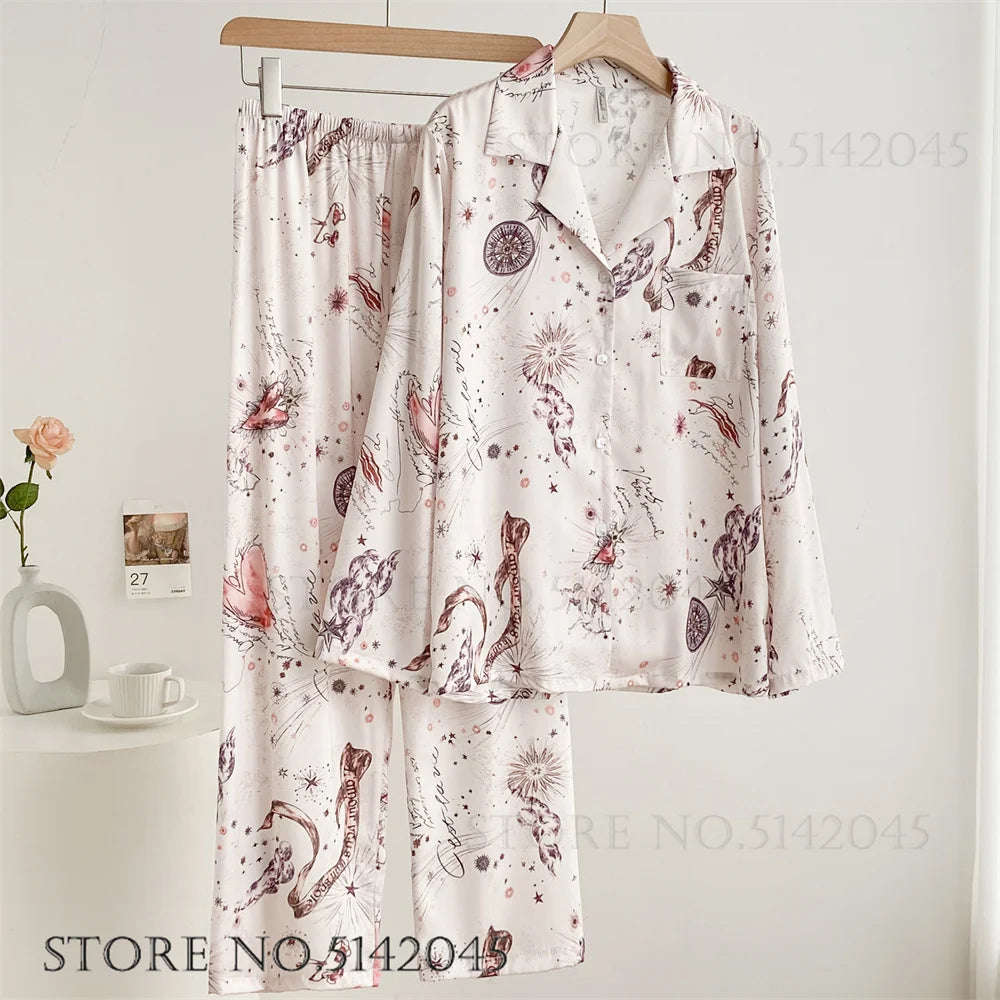Lounge Wear Pajamas Set