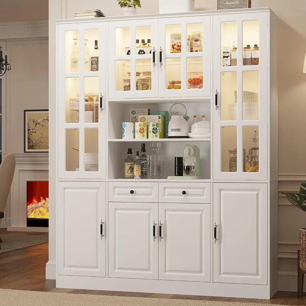 63" Wide Kitchen Pantry Storage