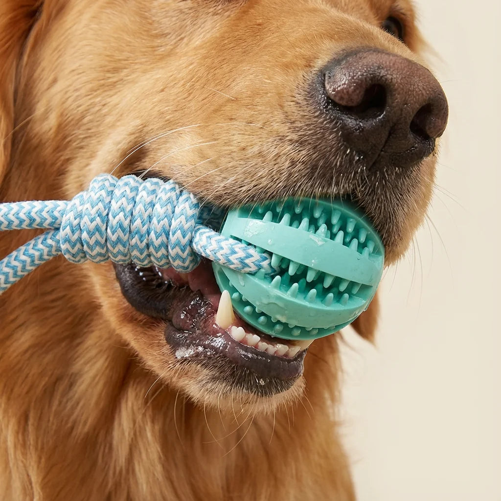 Treat Dispenser Ball & Rope