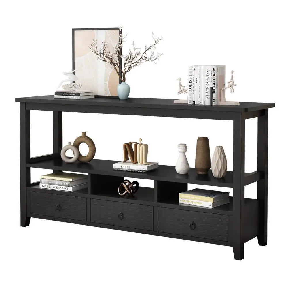Console Table with 3 Drawers