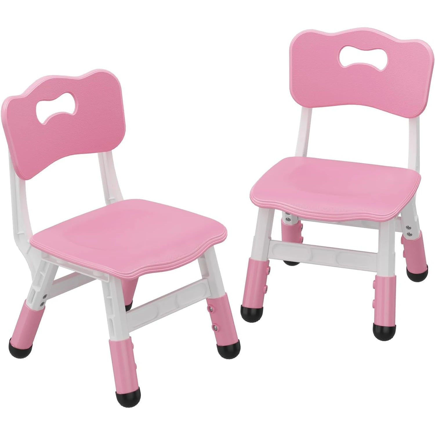 2-Pack Adjustable Kids Chairs 3-Level Height Toddler