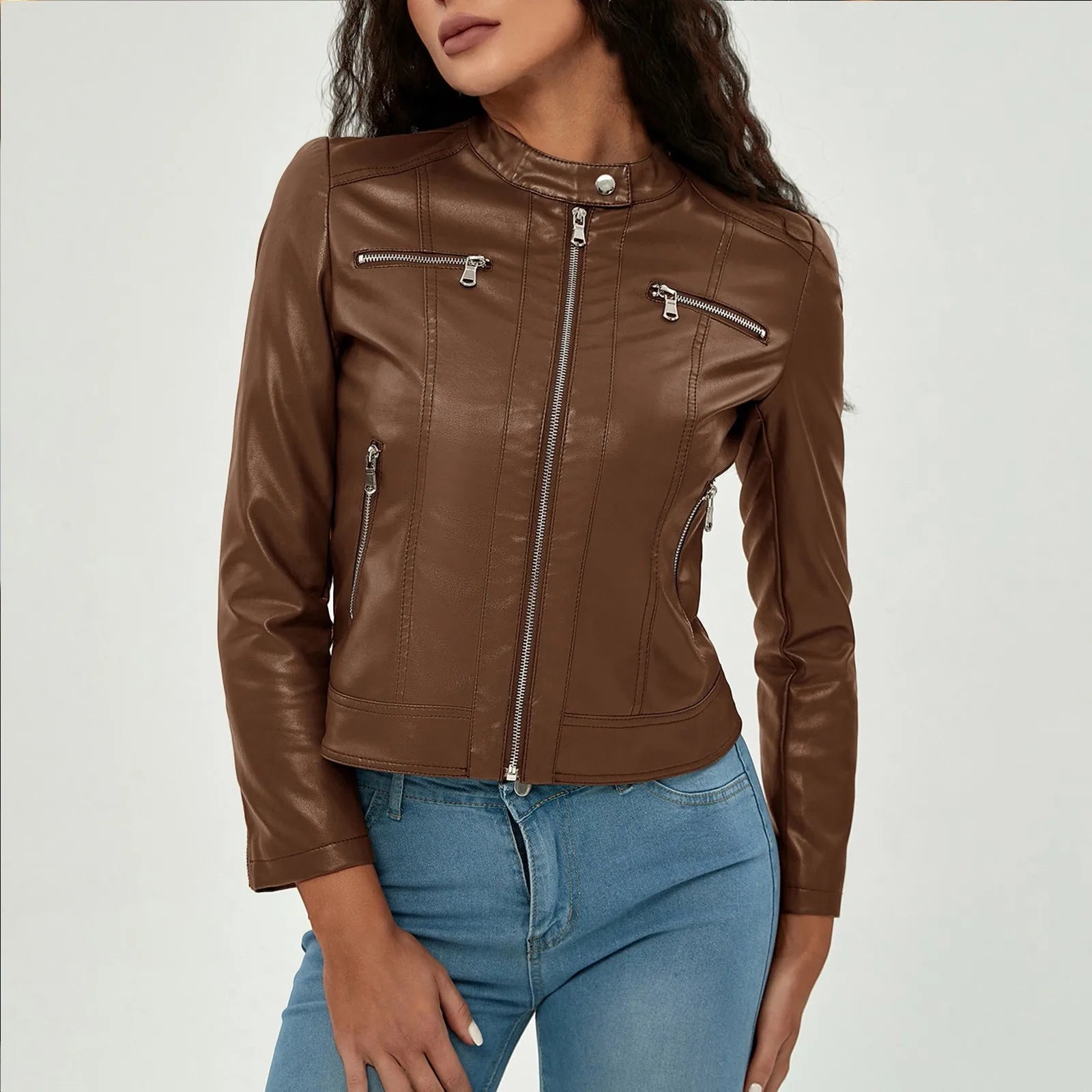 Casual Leather Jacket