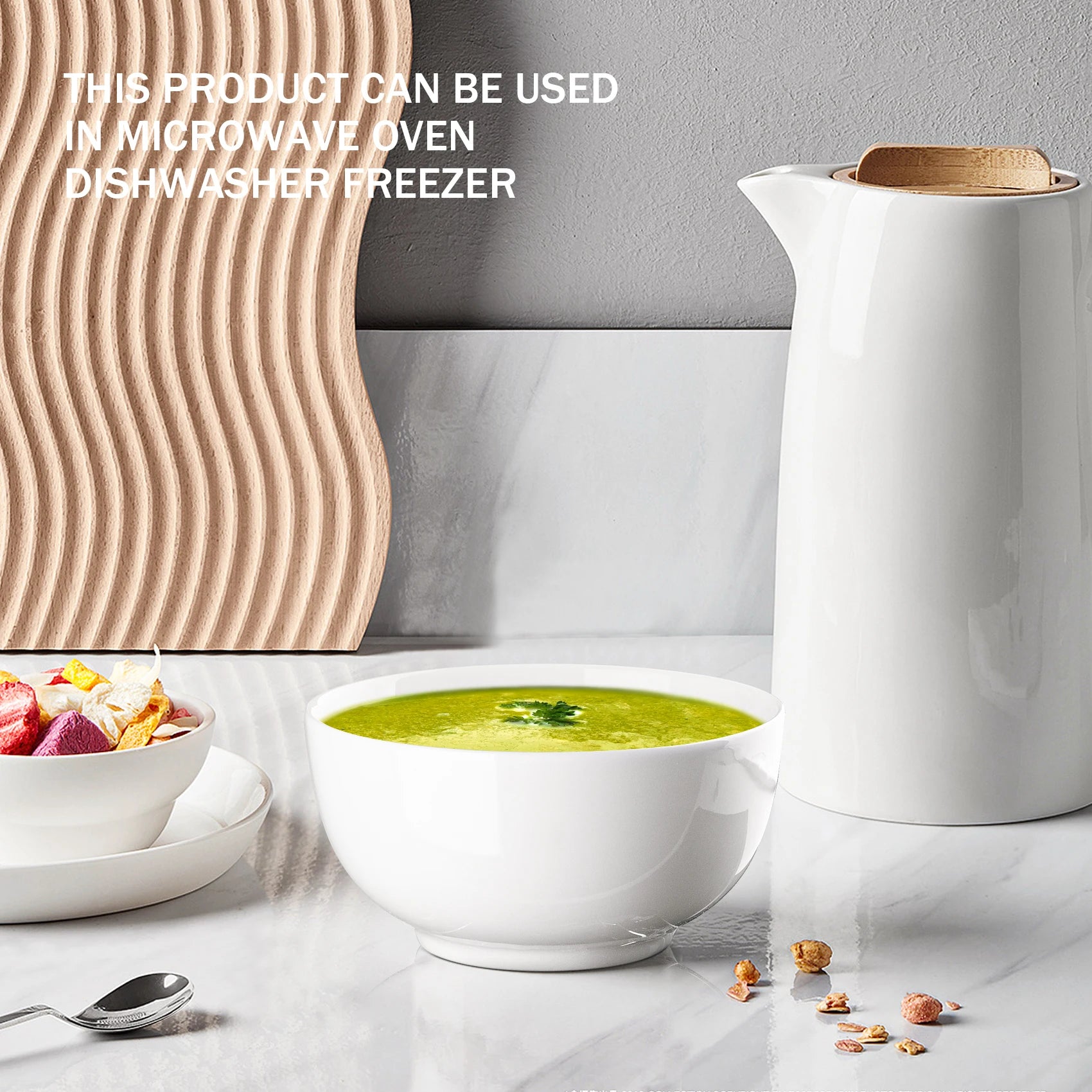 10 Ounce Porcelain Bowls
