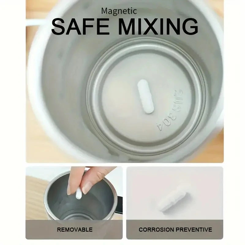 Smart mixing coffee cup LED display