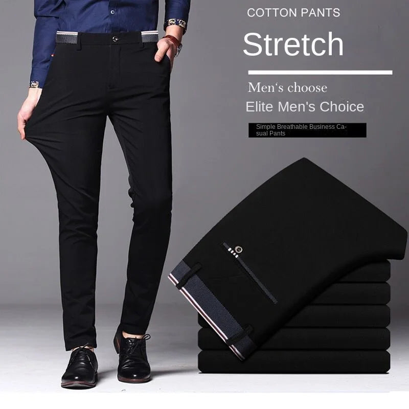 Stretchy and Non-Ironing  Trousers