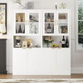 71" Tall Kitchen Pantry Cabinet Set of 2