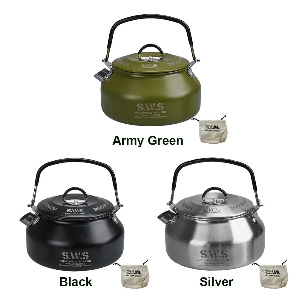 Portable 0.8L Hiking Kettle