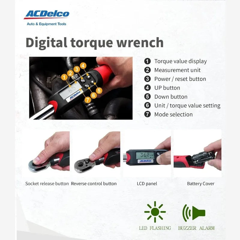 Heavy Duty Digital Torque Wrench