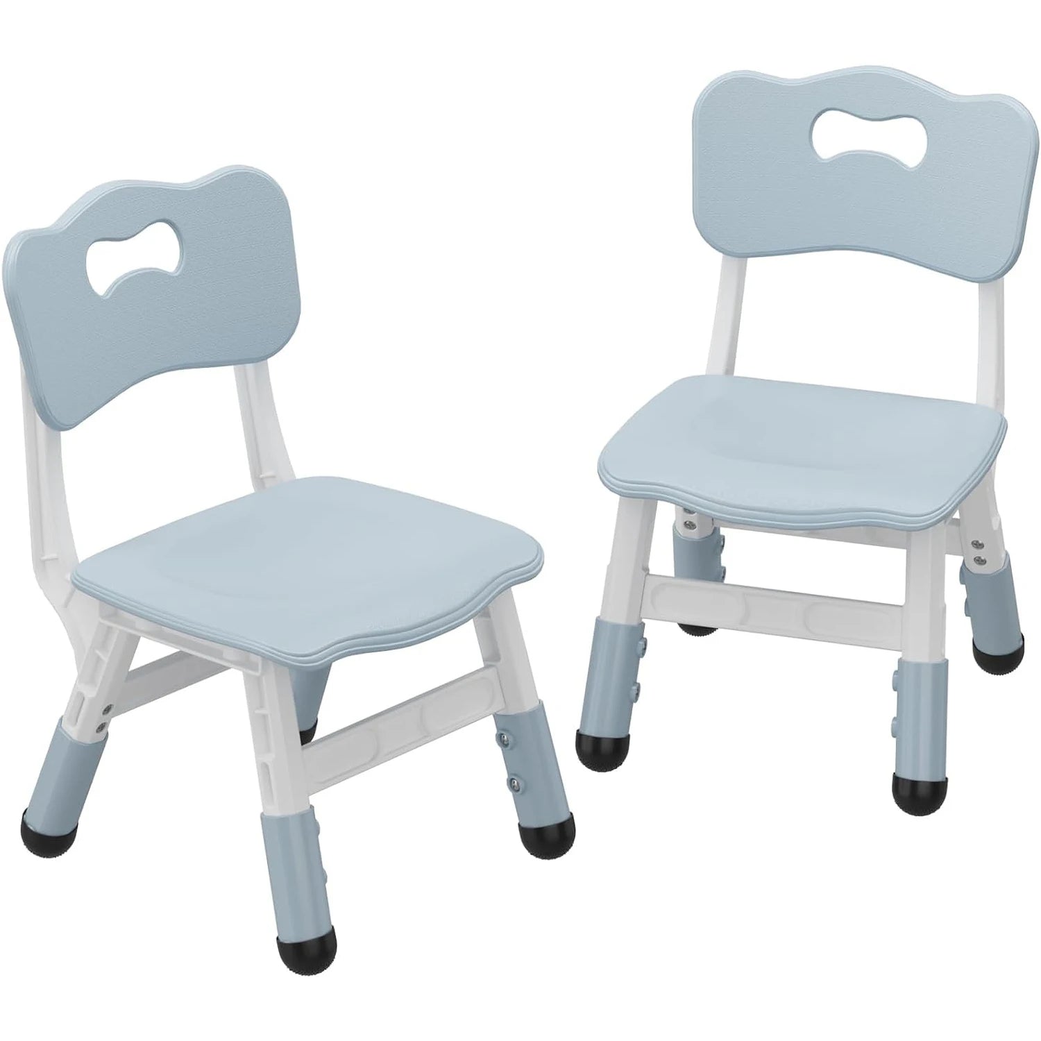 2-Pack Adjustable Kids Chairs 3-Level Height Toddler