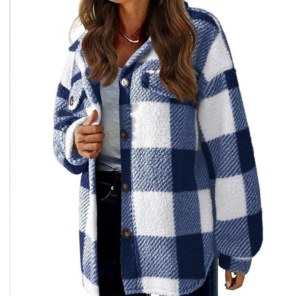 Oversized Warm Fleece Shirt