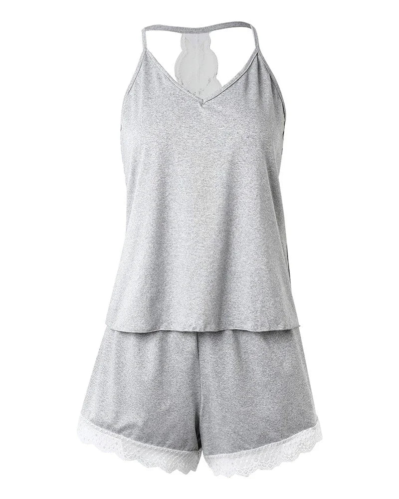 Crochet Lace Casual Sleepwear