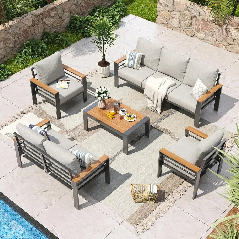Oversized 7 - Piece Sectional Set