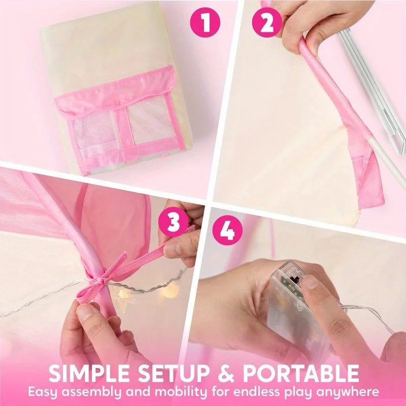 Pink Princess Tent