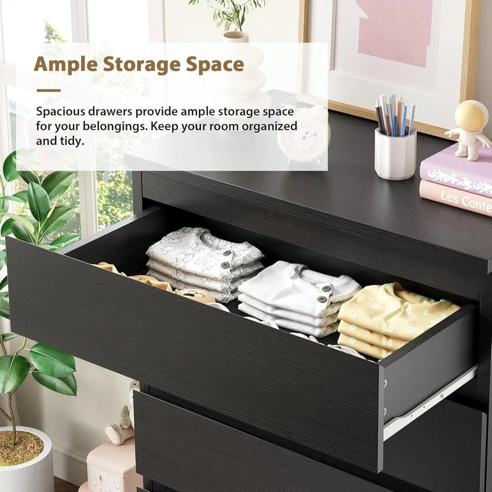 Modern 5 Drawer Dresser