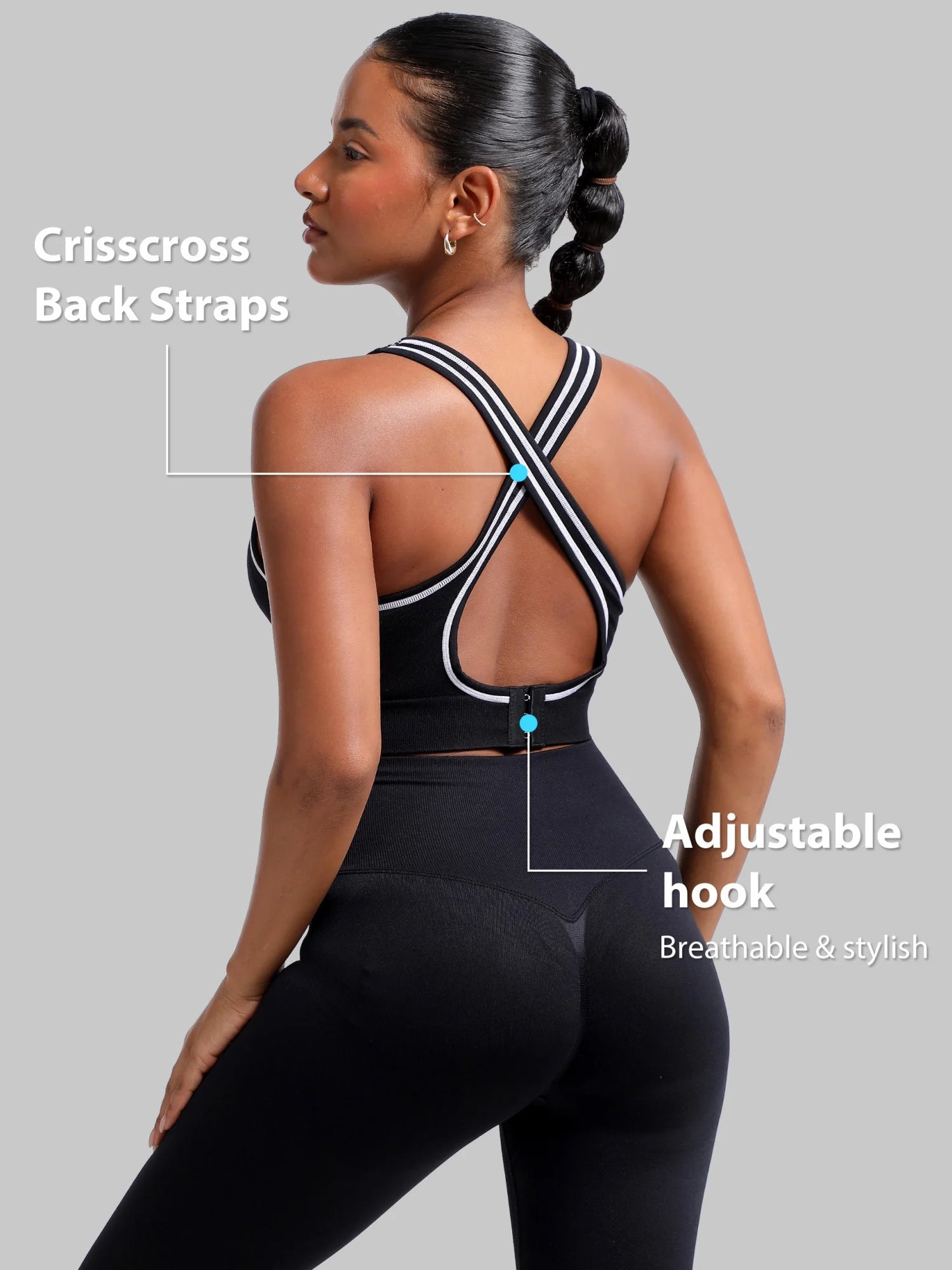 Contrast Sports Bra