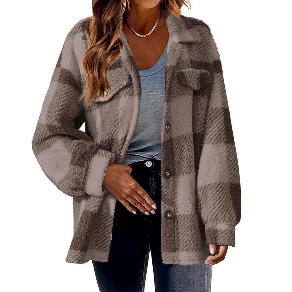 Oversized Warm Fleece Shirt