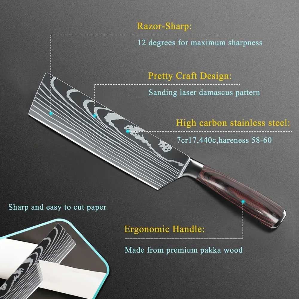 Ultra Sharp Cleaver Knife