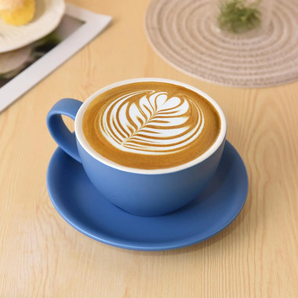 Set Of 4 Cappuccino Coffee / Tea Set