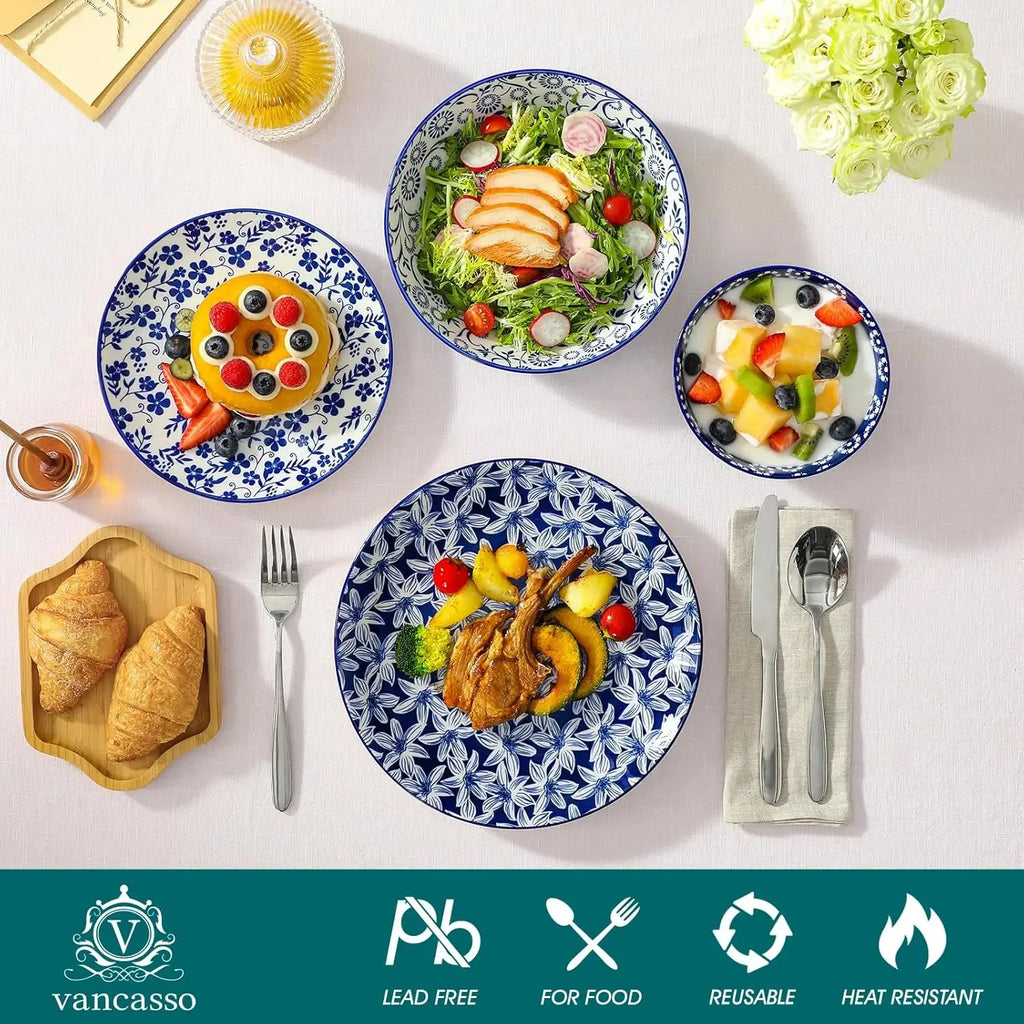 24 Pieces Dinnerware Set