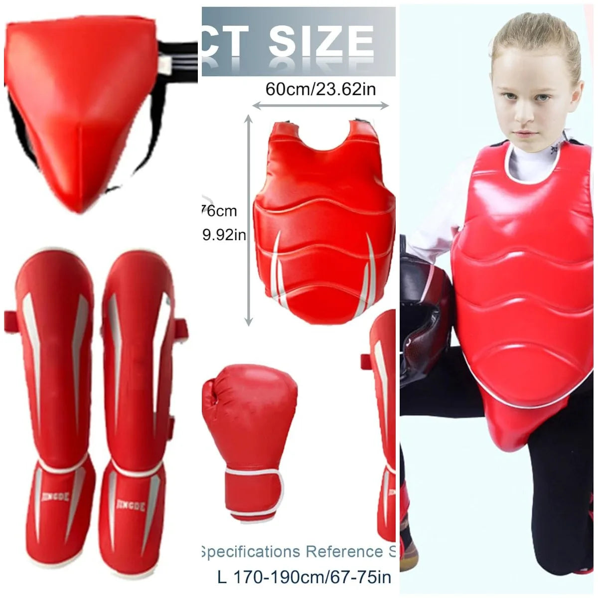 Taekwondo Boxing Gear Set