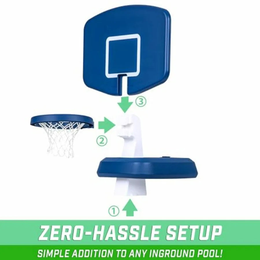 Classic Swimming Pool Basketball Game