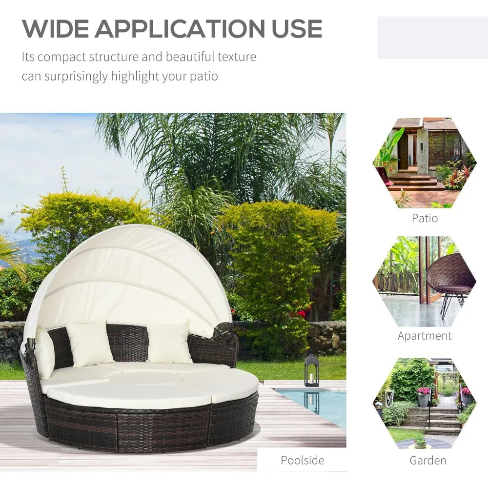 Convertible Daybed with Cushions