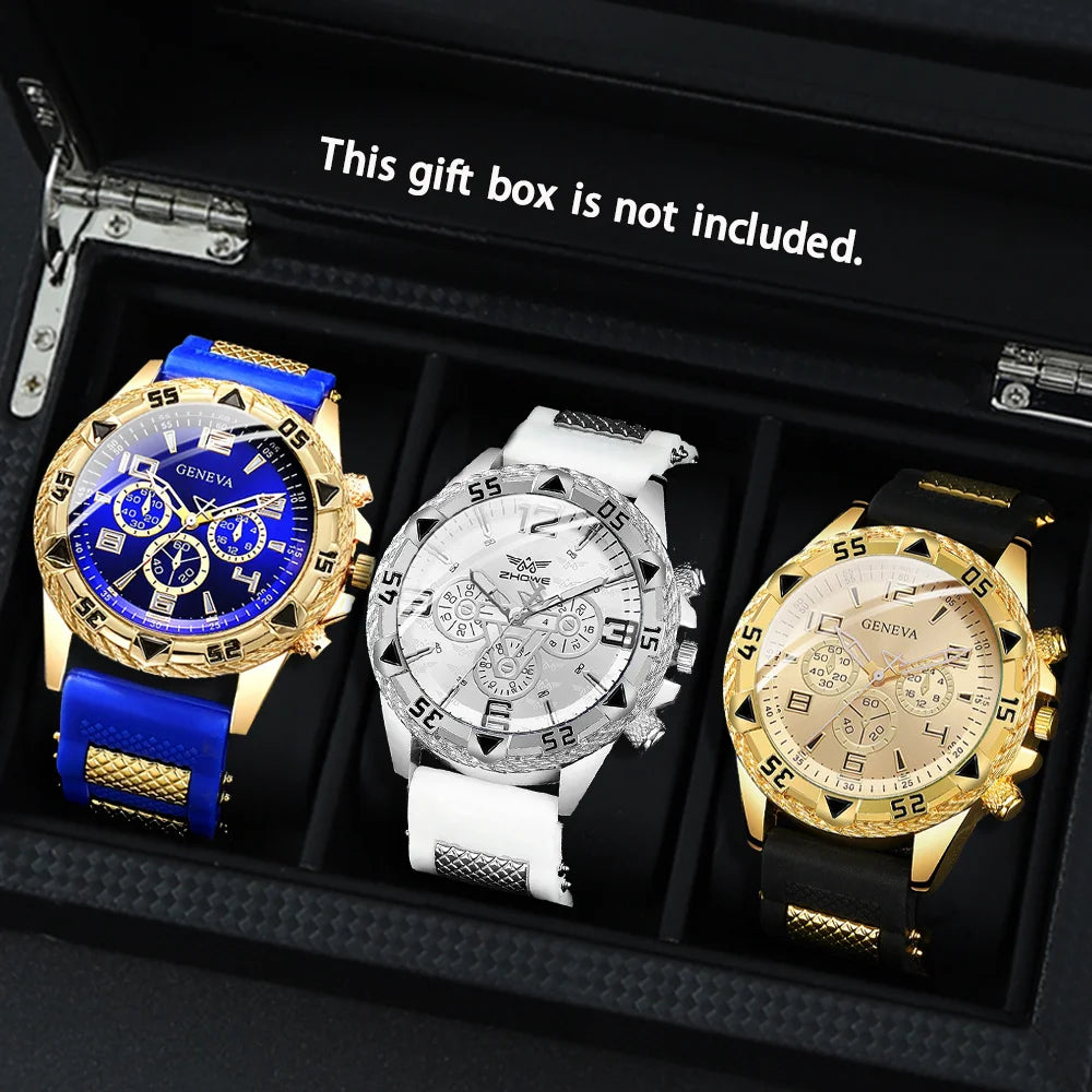 3pcs/set Men's Watches Sets
