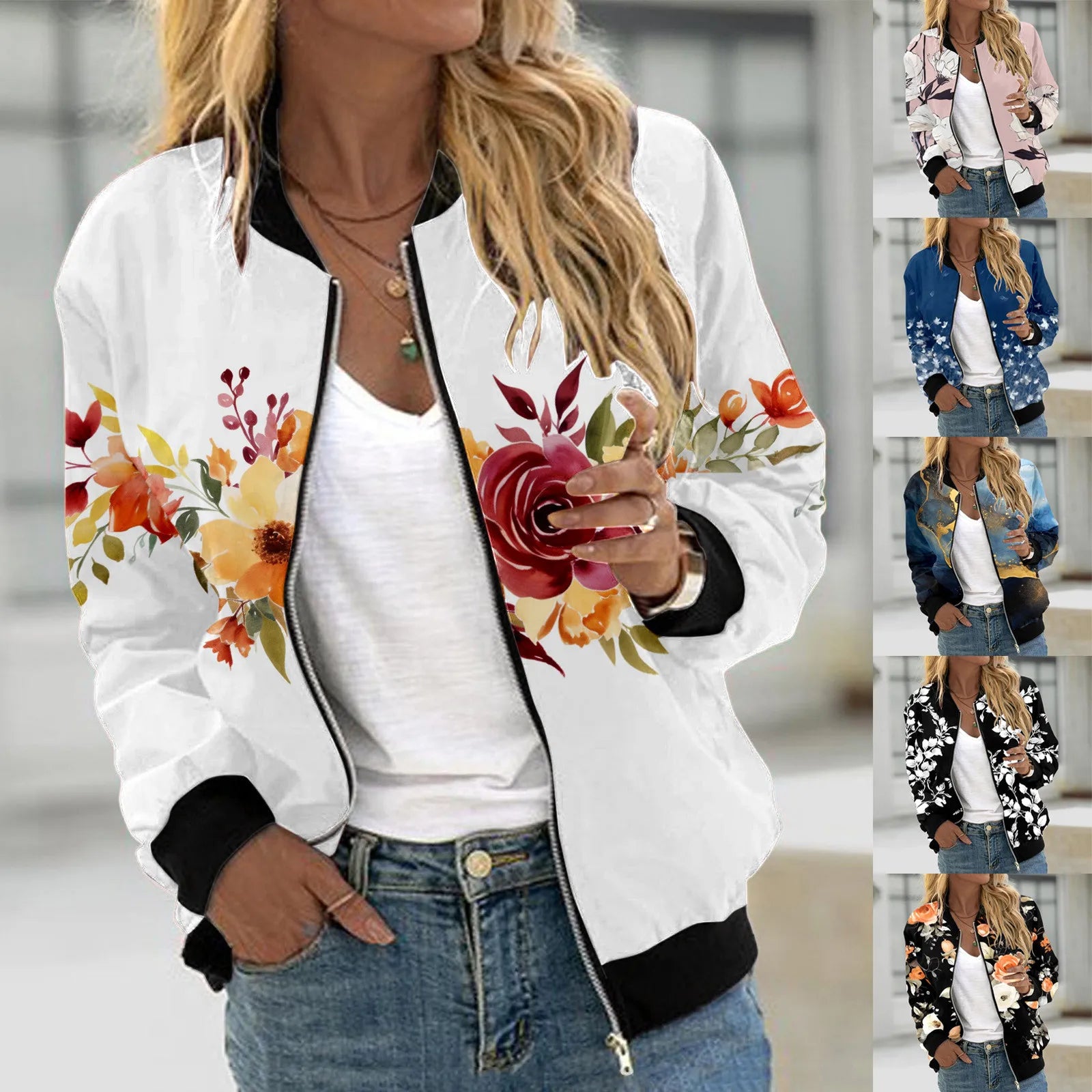 Casual Bomber Jacket