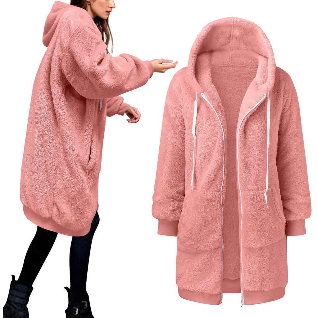 Hooded  Sweatshirt Jacket