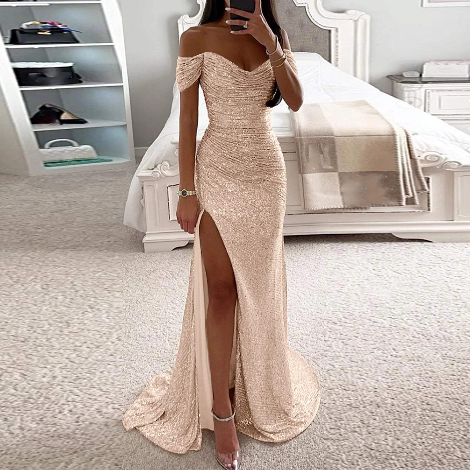 Prom Sequin Gown