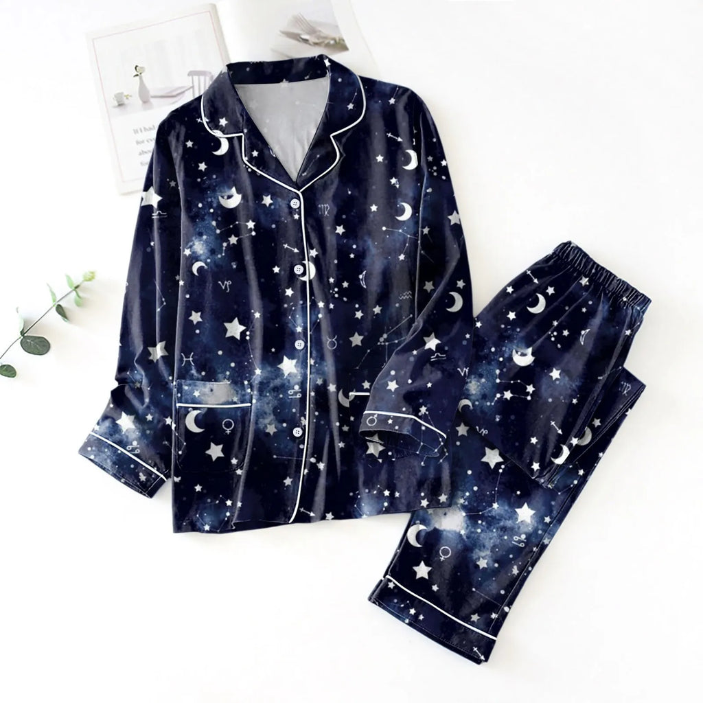 Autumn Satin Sleepwear