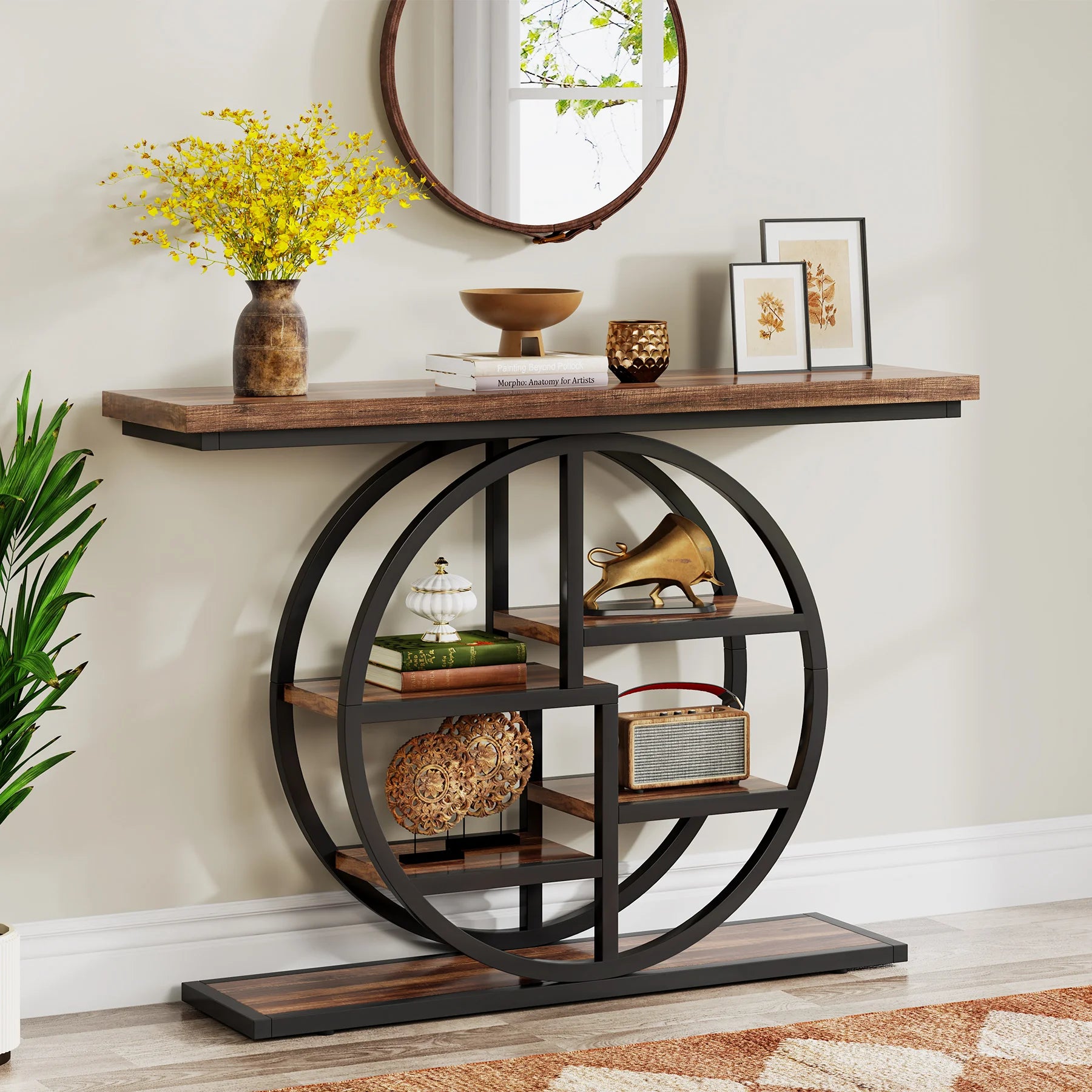 Entryway Console Table, 39.4-Inch
