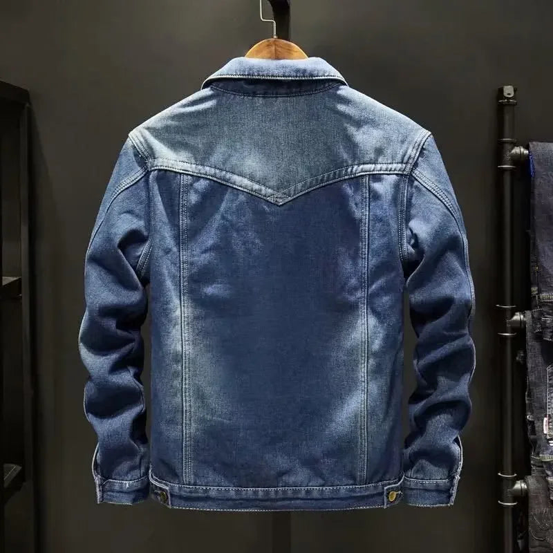 Fleece-Lined Denim Jacket