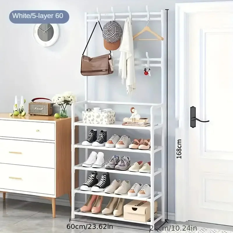 Entryway Shoe & Coat Rack