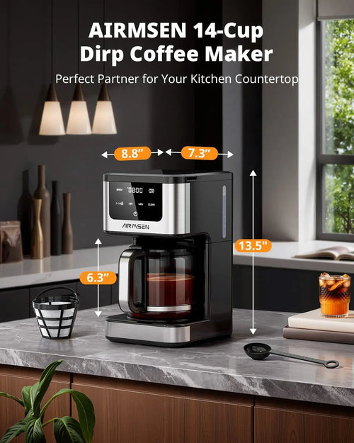 14-Cup Programmable Drip Coffee Maker