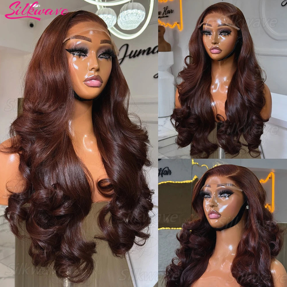 Body Wave Chocolate Brown Lace Front Wig