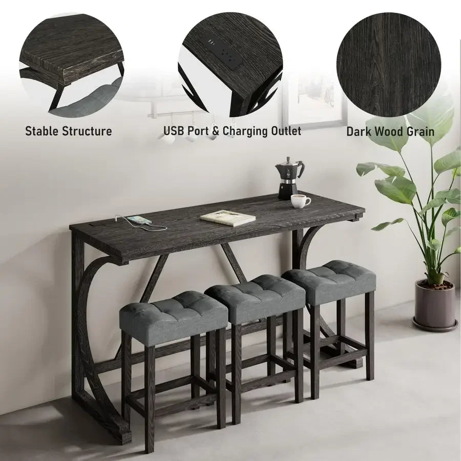 Tall Kitchen Breakfast Nook