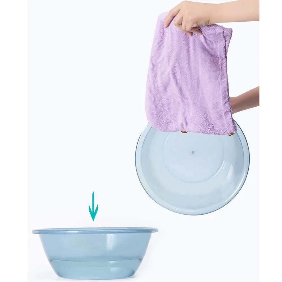 10Pcs Quick Dry Hair Quick Drying Microfiber Towels