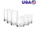 Twelve  Piece Clear Drinkware Set