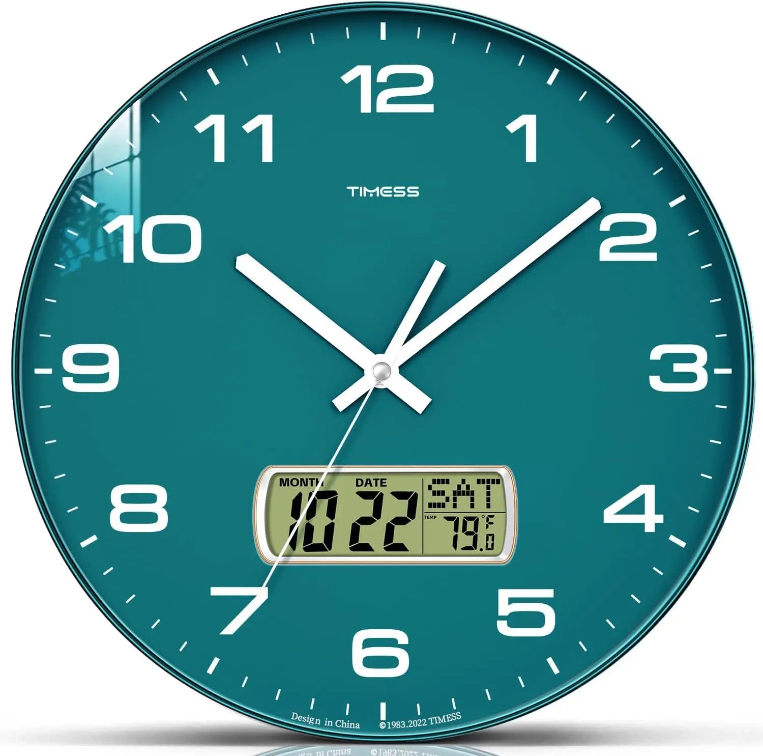 Timeless Calendar Wall Clock
