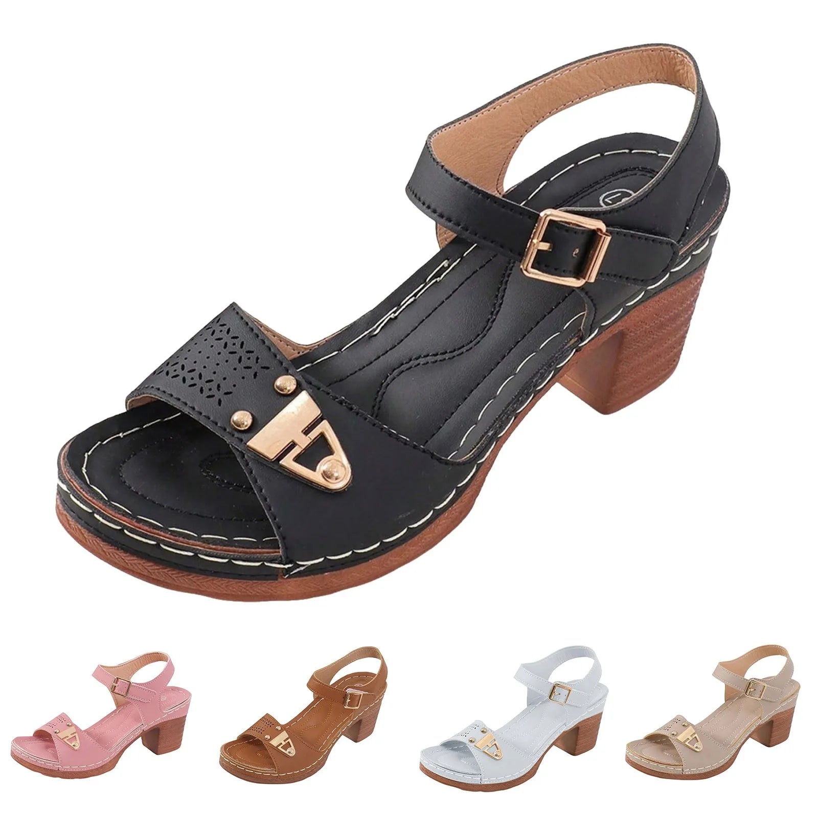 Casual Wedge Heel Sandals