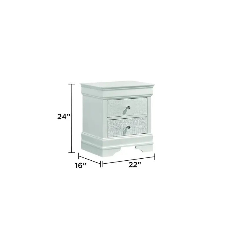 Modern 5-Pc Twin Bedroom Set with LED Headboard