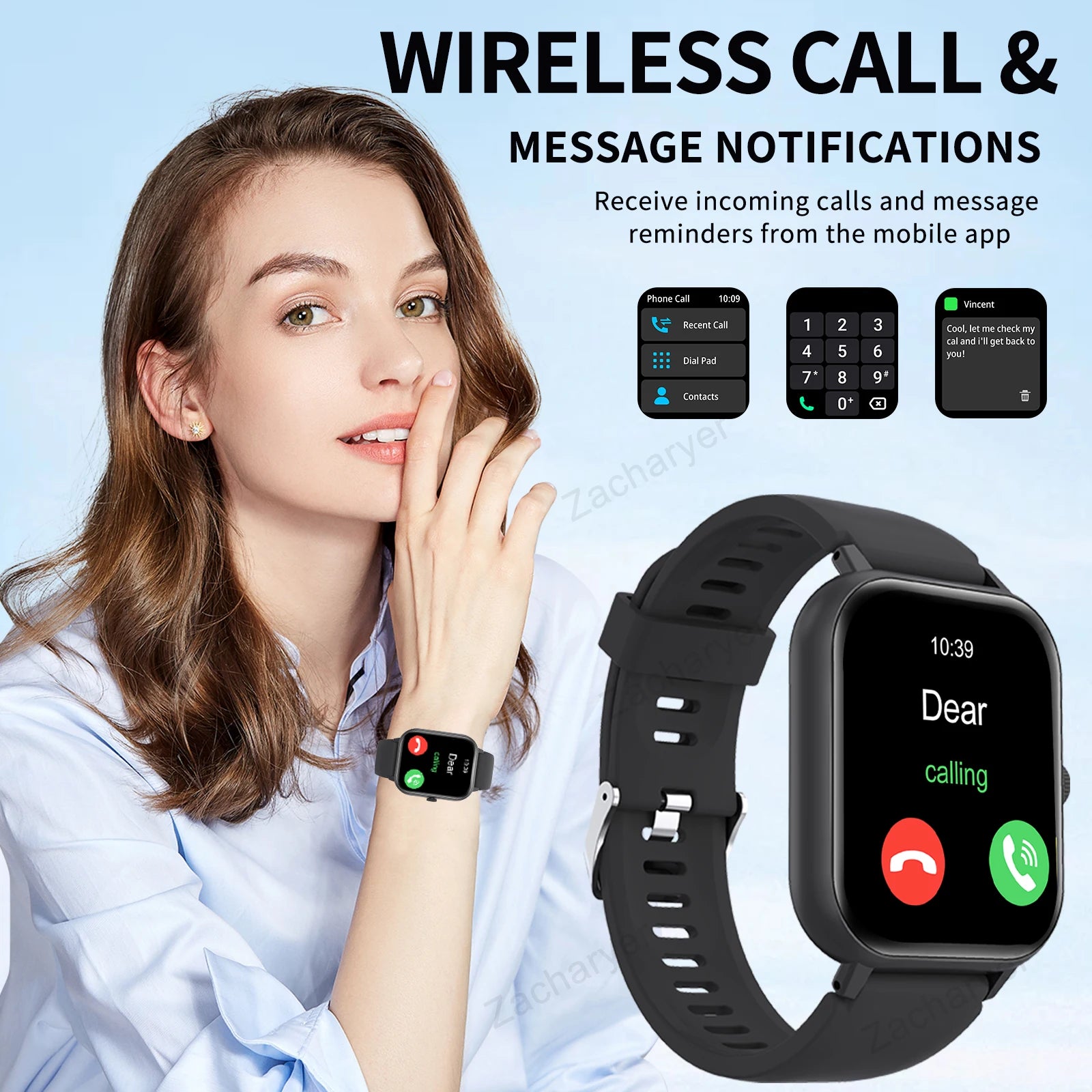 Smart Watch, Wireless