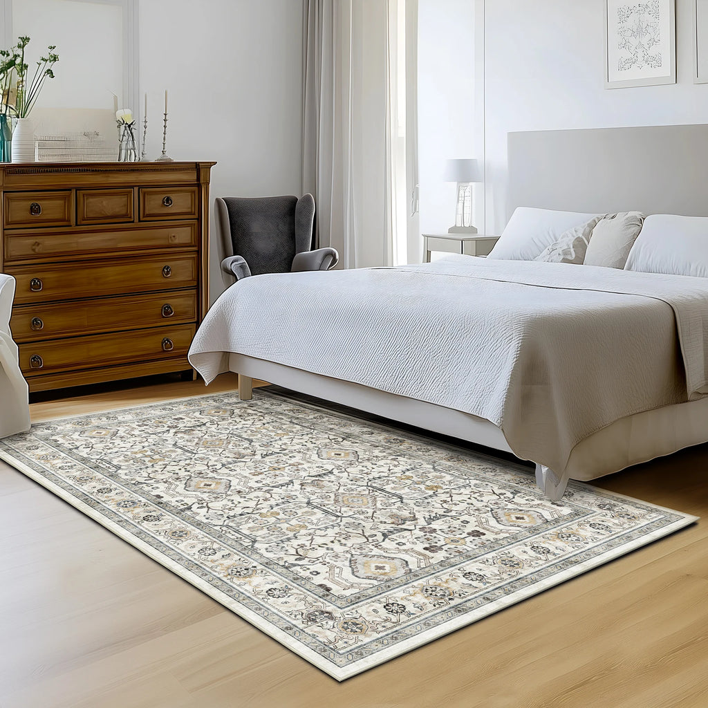 Vintage Floor Washable Area Rug