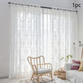 Elegant Balcony Sheer Lace  Curtains